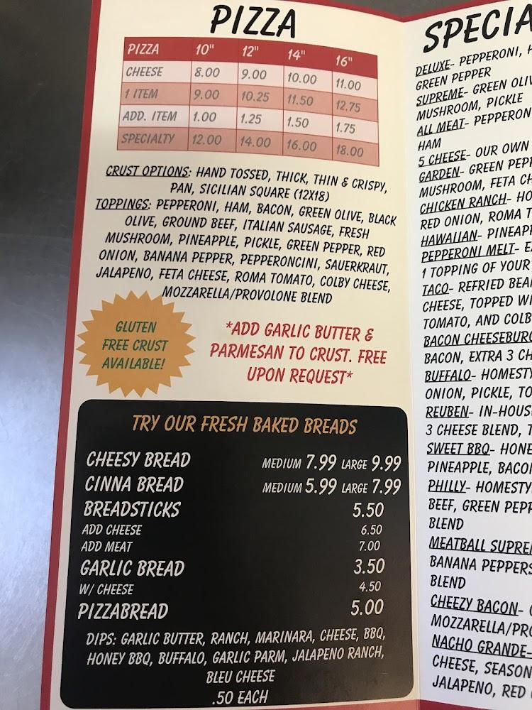 Wyse Guys Restaurant & Pizzeria Menu image 3